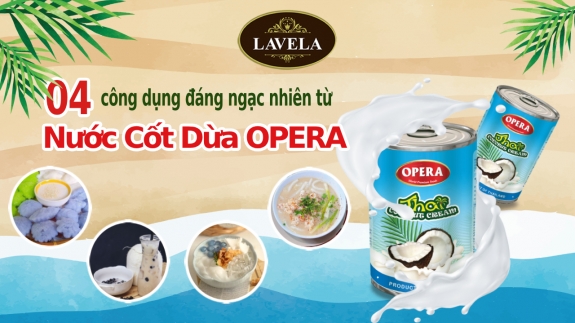 04 CÔNG DỤNG ĐÁNG NGẠC NHIÊN TỪ NƯỚC CỐT DỪA OPERA