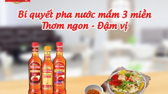 TUYỆT CHIÊU PHA NƯỚC MẮM 3 MIỀN - ĐẬM NGON VỊ QUÊ HƯƠNG