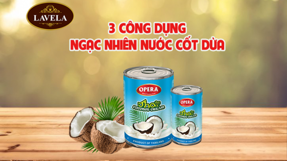 CÔNG DỤNG ĐÁNG NGẠC NHIÊN CỦA NƯỚC CỐT DỪA