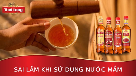 SAI LẦM KHI SỬ DỤNG NƯỚC MẮM