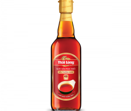 Nước mắm Phan Thiết THÁI LONG – SIÊU THƯỢNG HẠNG 40N - 500ml (Chai Thủy Tinh)