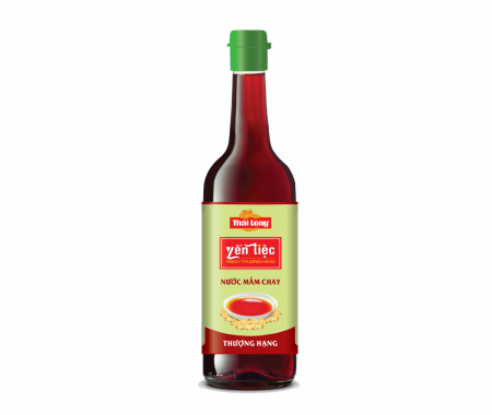 Nước mắm chay Thái Long Yến Tiệc Thượng Hạng 4N – 650ml (Chai Thủy Tinh)