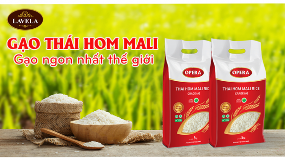 SIÊU PHẨM MỚI GẠO HOM MALI THÁI - GẠO NGON NHẤT THẾ GIỚI