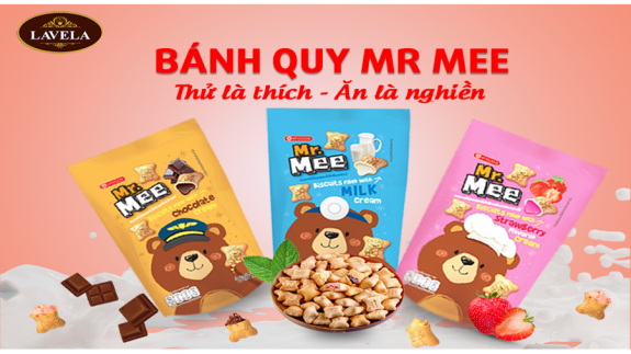 BÁNH QUY MR MEE - THỬ LÀ THÍCH, ĂN LÀ NGHIỀN