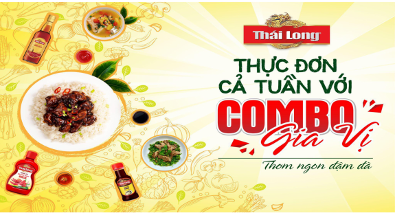THỰC ĐƠN CẢ TUẦN CÙNG COMBO GIA VỊ THÁI LONG