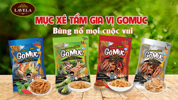 MỰC XÉ TẨM GIA VỊ GOMUC NHẬP KHẨU THÁI LAN - BÙNG NỔ MỌI CUỘC VUI